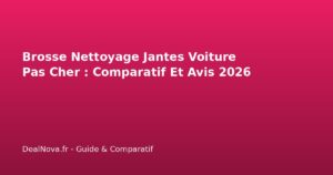 Brosse Nettoyage Jantes Voiture Pas Cher : Comparatif Et Avis…