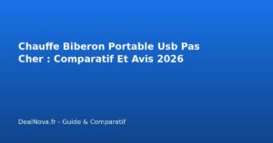 Chauffe Biberon Portable Usb Pas Cher : Comparatif Et Avis…