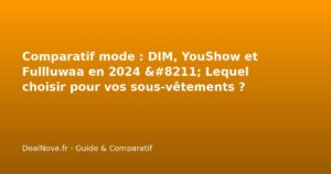 Comparatif mode : DIM, YouShow et Fullluwaa en 2024 - Lequel choisir p…