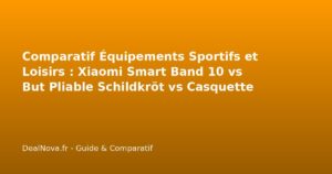 Comparatif Équipements Sportifs et Loisirs : Xiaomi Smart Band 10 vs B…