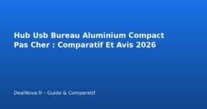 Hub Usb Bureau Aluminium Compact Pas Cher : Comparatif Et…
