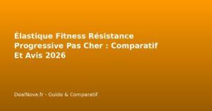 Élastique Fitness Résistance Progressive Pas Cher : Comparatif Et Avis…