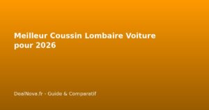 Meilleur Coussin Lombaire Voiture pour 2026