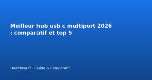 Meilleur hub usb c multiport <a href=