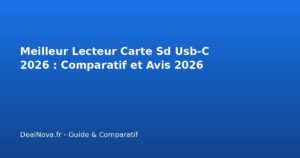 Meilleur Lecteur Carte Sd Usb-C <a href=