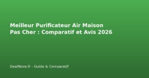 Meilleur Purificateur Air Maison Pas Cher : Comparatif et Avis…