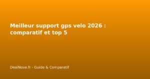 Meilleur support gps velo 2026 : comparatif et top 5