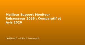 Meilleur Support Moniteur Réhausseur <a href=