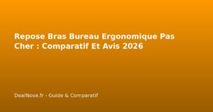 Repose Bras Bureau Ergonomique Pas Cher : Comparatif Et Avis…