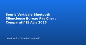 Souris Verticale Bluetooth Silencieuse Bureau Pas Cher : Comparatif Et…