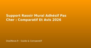 Support Rasoir Mural Adhésif Pas Cher : Comparatif Et Avis…