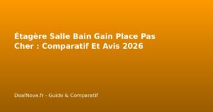 Étagère Salle Bain Gain Place Pas Cher : Comparatif Et…