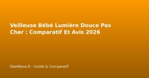 Veilleuse Bébé Lumière Douce Pas Cher : Comparatif Et Avis…